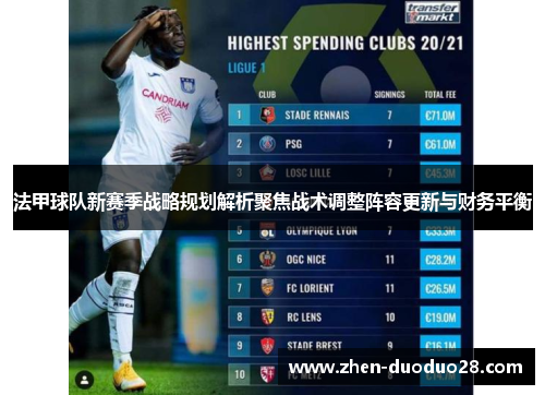 法甲球队新赛季战略规划解析聚焦战术调整阵容更新与财务平衡